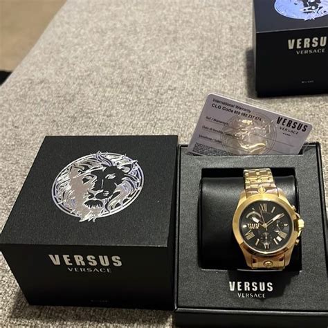 versus versace watch setup date|is versus Versace real.